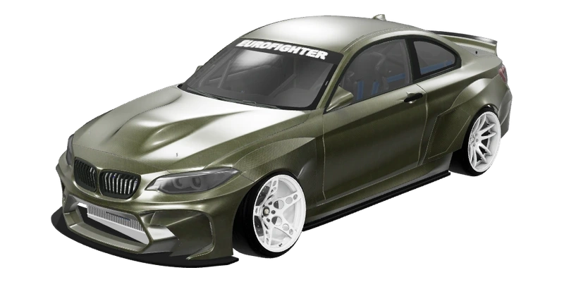 BMW F22 Eurofighter 3D model