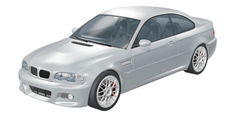 BMW M3 E46 Coupé 3D model