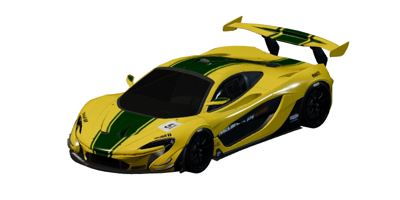McLaren P1 GTR 3D model