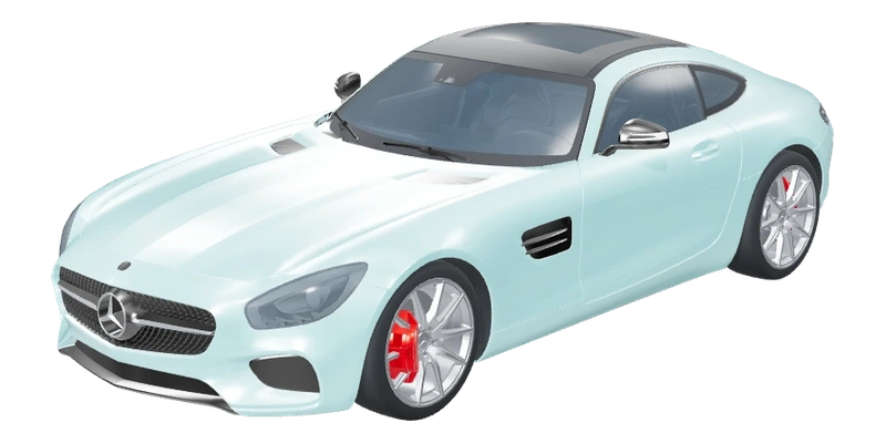 Mercedes-AMG GT 3D model