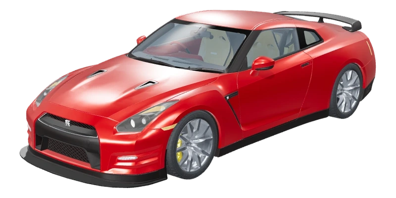 Nissan GT-R 2018 3D model