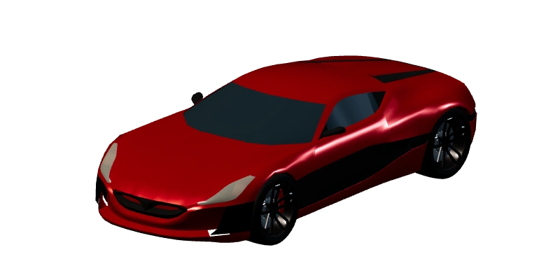 Rimac Concept One 3D model